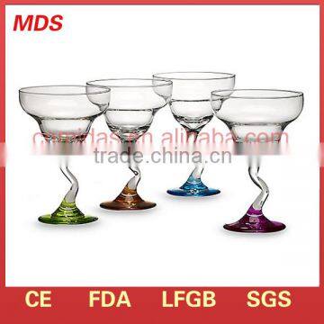 Unique design high quality margarita glass sets