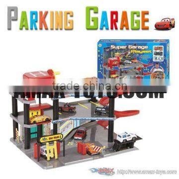 ht-P3088A Parking garage playset