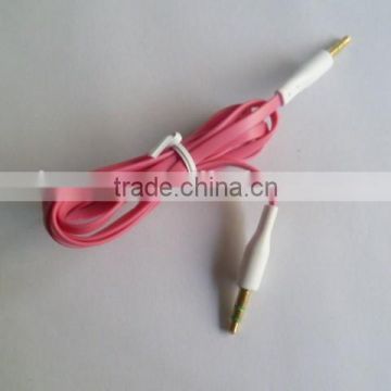 hot sale high quality colorful flat DC 3.5 cable