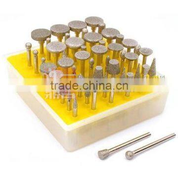 China supplier diamond electroplated grinding head for most die grinders & rotary tools