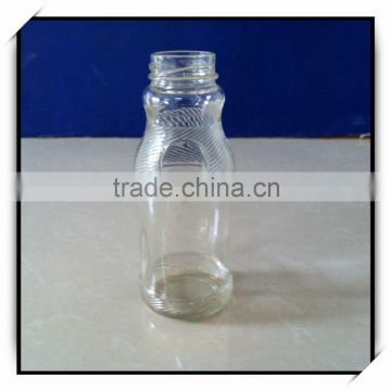 empty glass juice bottles with tin lid wholesale