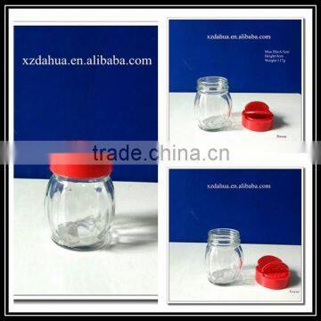 spice bottle glass papper bottle shaker lid