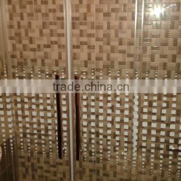 2016 Jordan Hot Selling Sliding Shower Doors with bright Chrome profiles