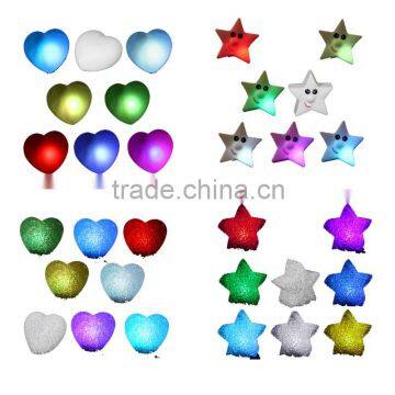RGB Colorful LED Heart Christmas/Valentine/Wedding Decoration Night Light Best Gift For Lovers Best Friends photo-6