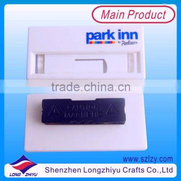 High Quality Customized Acrylic Reusable Name Tag,Changeable Acrylic Name Badges For Staff