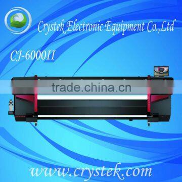3.2m Crystaljet CJ6000 digital printer/seiko head solvent printer