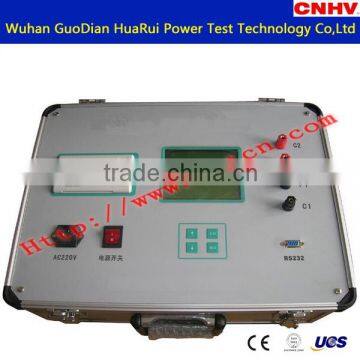 Geodetic network ground resistance tester, measurable in net soil resistivity and ground resistance