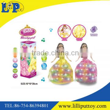 Lighting and music dancing unversal princess toy