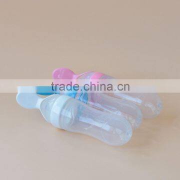 hot selling cute silicone squeeze spoon can be customized