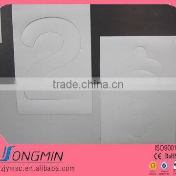 rubber figure kiss cut PVC magnetic sheet