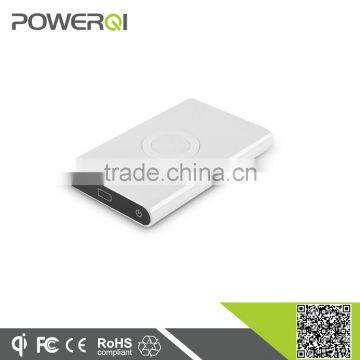 7000mAh Portable Wireless Charger With Receiver Desktop Wireless Charging Pad for Galaxy S7 and S7 Edge(T-810)