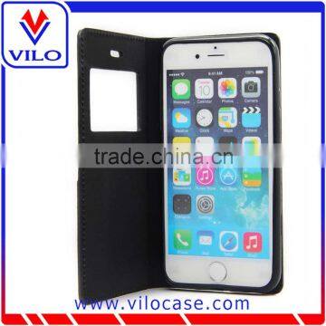 Card Holder Combo Color Leather Flip Case for Iphone 6s With Window photo-6