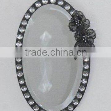 100710EA-acrylic diamond framed mirror