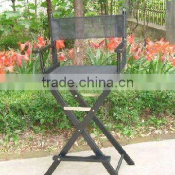 Folding high director chair