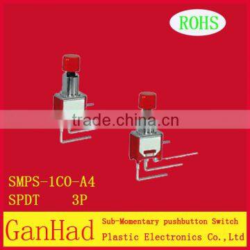 spdt 3 pin mini toggle switch&push button switch