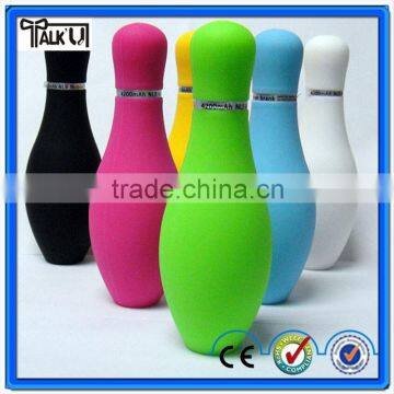 Bowling external mobile power bank for Emergency/Bowling PVC shell battery power