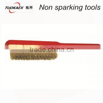 Brass brush non sparking cleaning brush