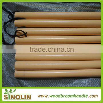 SINOLIN factory price varnished mop handle for cleaing