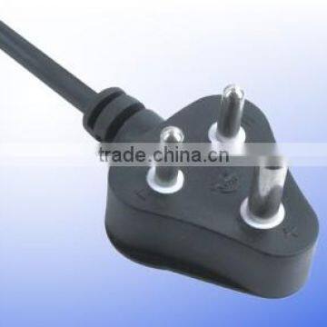 power cord,power cable,power plug,extension cord,SOUTH AFRIC SABS