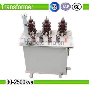 630 kva transformer oil-immersed power distribution transformer up to 2500KVA 10KV