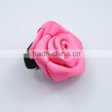 2015 wholesale mini ribbon roses