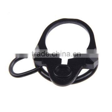 Funpowerland .223/5.56 Rifle Ambidextrous Sling Ring Receiver Plate with Ambidextrous Ring Adaptor - Loop Style Adapter