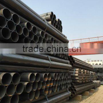 Astm A53 Erw Black Steel Pipes Producers With Handling Strip