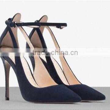Temperament Leather Wholesale Leather Sandals 100% Handmade High Heel Shoes for Girl
