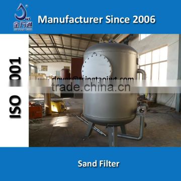 Waste water treatment pressure sand filter