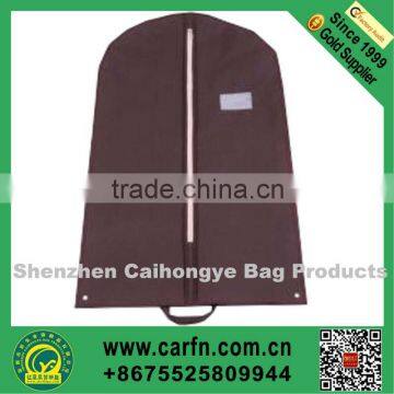 Custom Promotional suit garment bag,suit garment bag with PVC Window