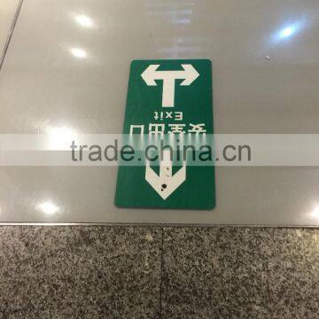 floor sticker for subway advertising