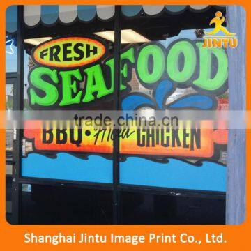 Cheap Die Cut Vinyl Store Window Advertising Sign photo-6
