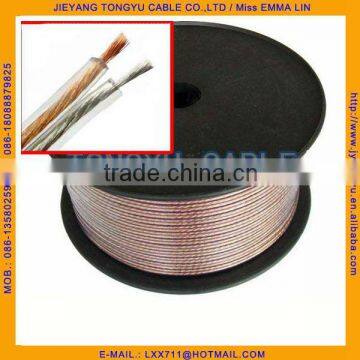 Transparent Speaker Wire 2X2.5MM Peaker Cable photo-3