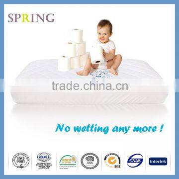 Bamboo Waterproof Crib Mattress Pad With Deep Skirt photo-3