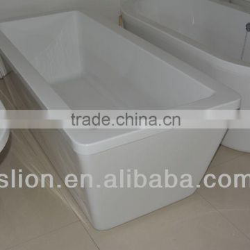 European Style Bathtub Square Freestanding Bathtub Made in China