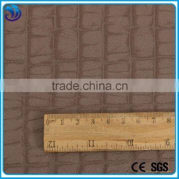 Weft Knitted Fashionable Bronzing Suede for Garment Dress photo-2