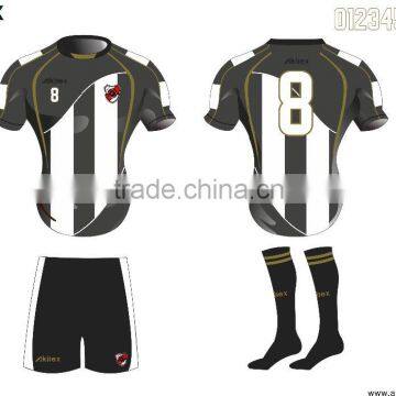 2016 custom new design Rugby suits / rugby shirt