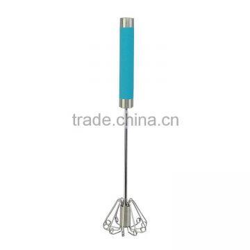 High Quality Tainless Steel Egg Whisk With Rubber Handle photo-2