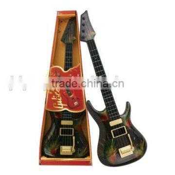 Hot selling firework pattern plastic play guitar musical instrument toy,plastic play guitar toy,musical toy