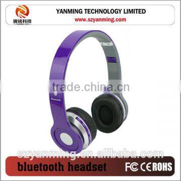 2016 Newest Bulk Wholesale Stereo Bluetooth Headset, OEM Brand Wireless Bluetooth Headphone, Bluetooth Headphones