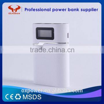 2016 Professional Factory Cheapest Price Hot Sell High Capacity 2usb Fast Charging Portable 7800mah Power Bank