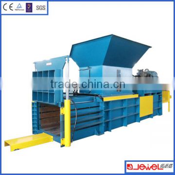 Good price with CE certificate semi-automatic pet bottle compression baler machine