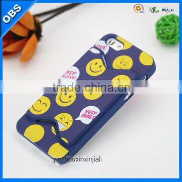 special card design PC mobile phone case for iphone5 iphone5s iphone4s (OBS-M6088)