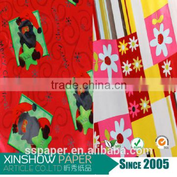 new design wrapping paper for gifts aluminum pet film colored aluminum foil