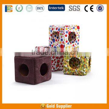 animal printed canvas pet kitty cage wholesaler
