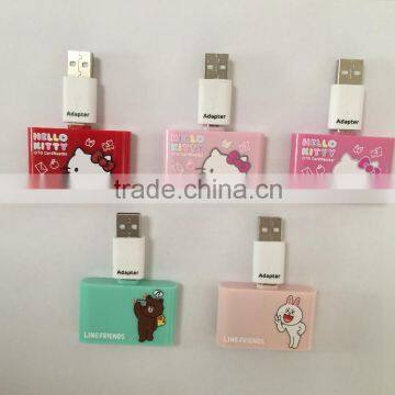 OTG Micro USB 4 In 1 SD Micro SD TF Card Reader for PC and Smartphone