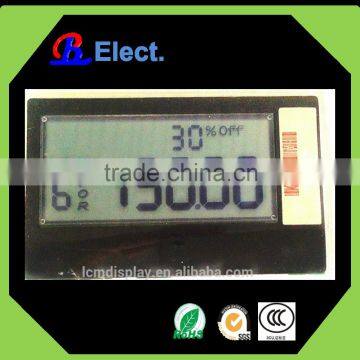 Digital Price Lcd for Supermarket, Custom Electronic Shelf Label Lcd Screen,digital Price Tags