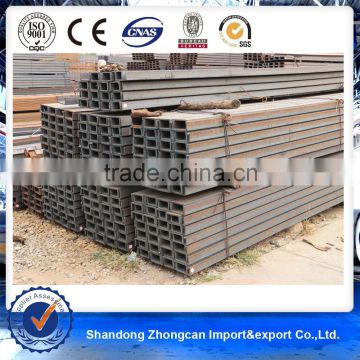 CHANNEL STEEL 8# 80*43*5.0 WEIGHT 8.046KG/M FOR CONSTRUCTION