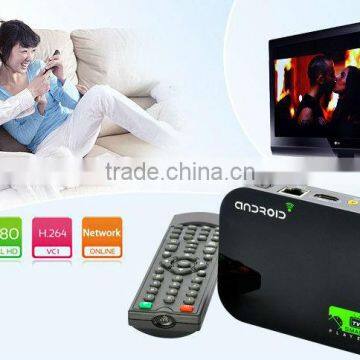 Smart TV Box Upgrader Network Media Player Wifi 3D,Google Android 4.2 TV box