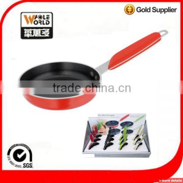 2014 Promotion non stick aluminum mini egg fry pan